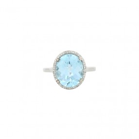 Bague en Or, Topaze et...