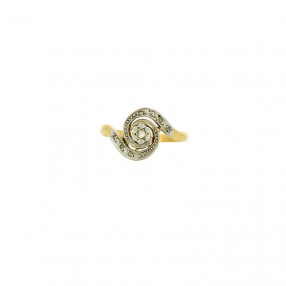 Bague Ancienne Tourbillon...