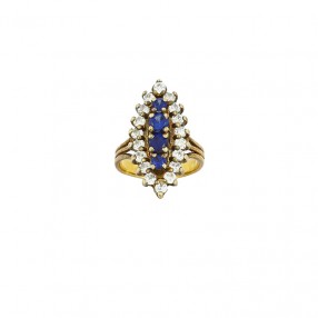 Bague Vintage Marquise en...
