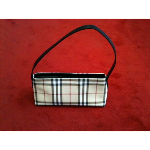 Sac Burberry "Haymarket check"