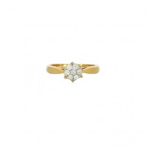 Bague Style Solitaire en...