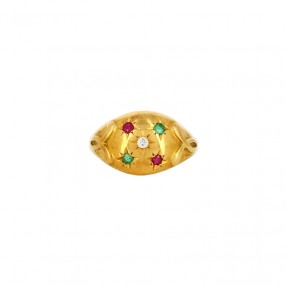 Bague Tutti Frutti Vintage...