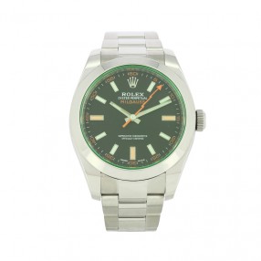 Rolex Milgauss Verre Vert