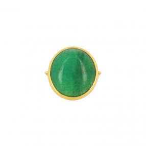 Bague en Or et Jade