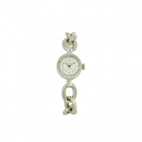 Montre Mécanique De Poche Vintage - Petit Boîtier Argent, Occasion, Origine France