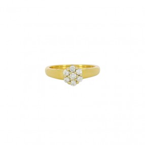 Bague Marguerite en Deux...