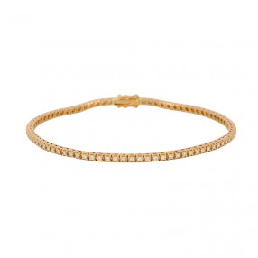 Bracelet Ligne Tennis en Or...