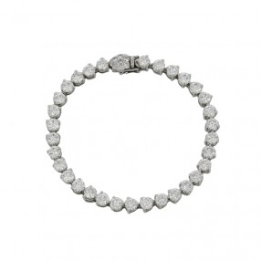 Bracelet Ligne Tennis en Or...