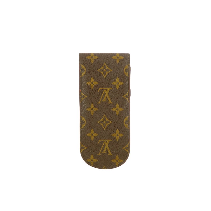 Etui à lunettes Louis Vuitton en toile monogram