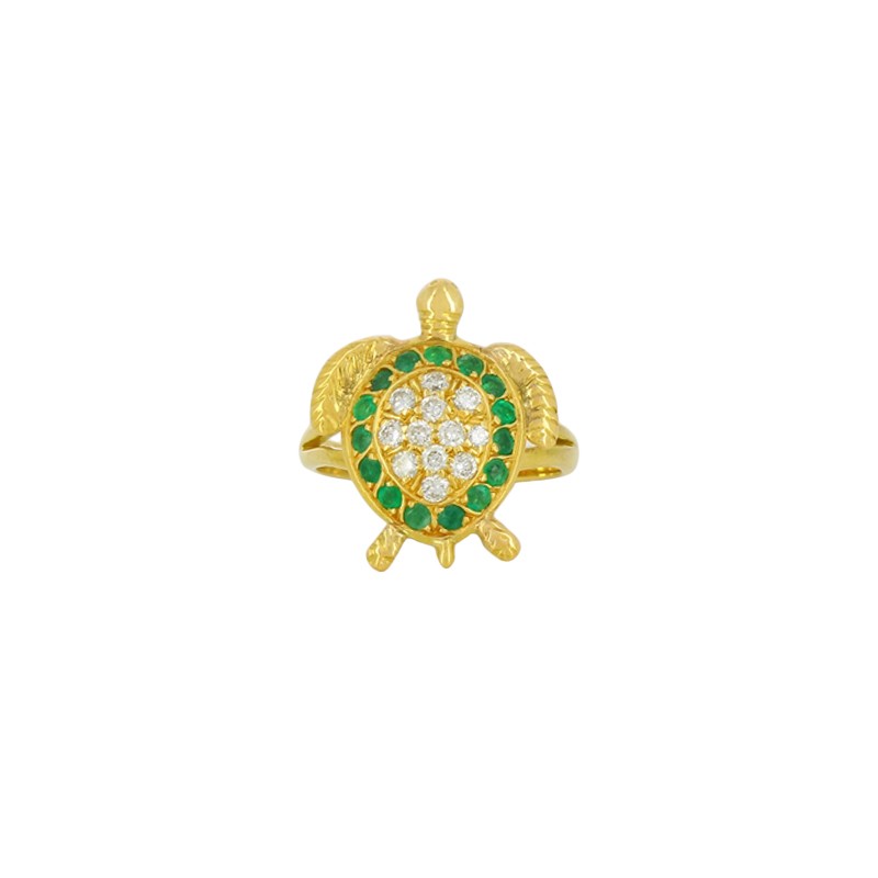 Bague tortue or best sale