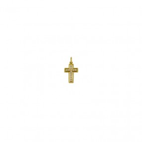 Pendentif Croix en Or Jaune