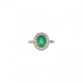Bague Ancienne 1930's en Or...