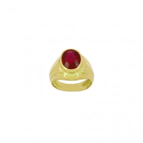 Bague en Or et Rubis de...