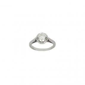 Solitaire Diamant Vers 1950...