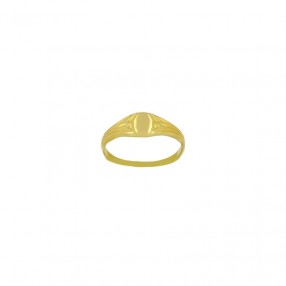 Bague Chevalière Bébé en Or
