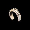 Bague Cartier " Double C " trois ors