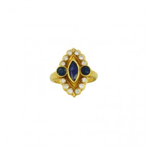Bague Marquise Vintage en...