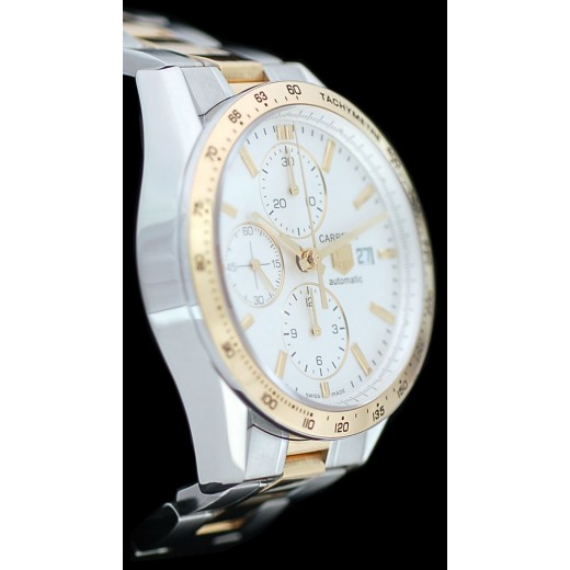 Montre Tag Heuer " Carrera " Or et Acier