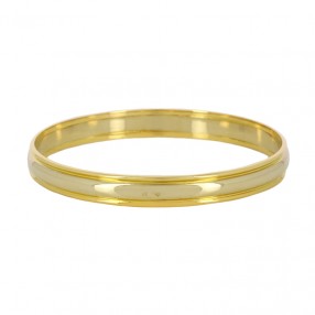 Bracelet Jonc en Deux Tons...