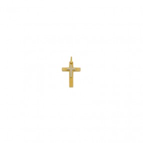 Pendentif Croix en Deux...