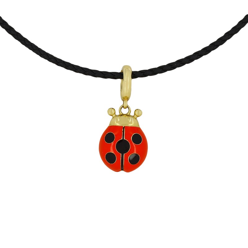 MIRACULOUS Ladybug - Bracelet avec Pendentif : Bijoux Fantaisie