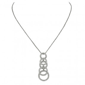 Collier Centre Cercles...