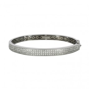 Bracelet Jonc Ovale en Or...