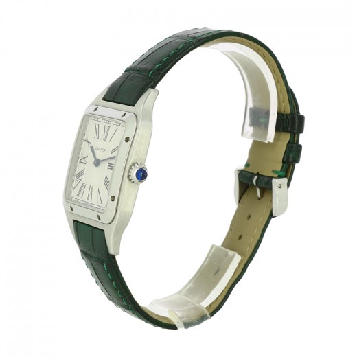 Cartier Santos Dumont Grand Modèle en Acier