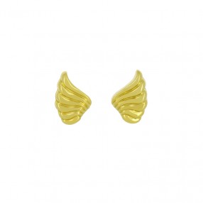 Boucles d'Oreilles Ailes en Or