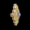 Broche or et diamant 1910