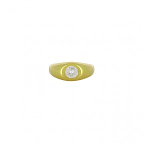 Bague Jonc Anglais en Or...