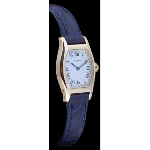 Montre Cartier " Tortue " en or