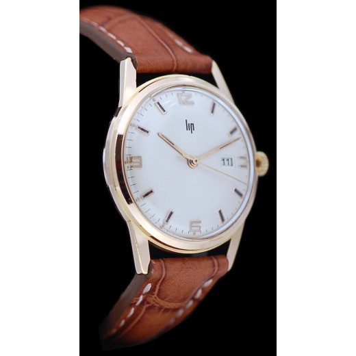 Paire D'aiguilles De Montre LIP R40 – Fini Doré, Neuves Sans étiquette