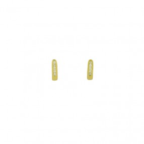 Boucles d'Oreilles en Or et...