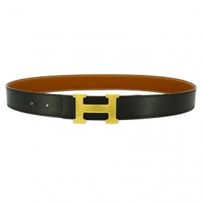 Ceinture Hermès H en Cuir...