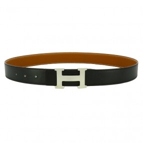 Ceinture Hermès H en Cuir...