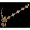 Collier oriental or et diamants