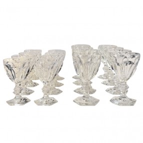 Lot de Verres Baccarat...