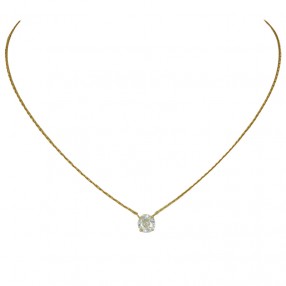 Collier Centre Diamant en Or