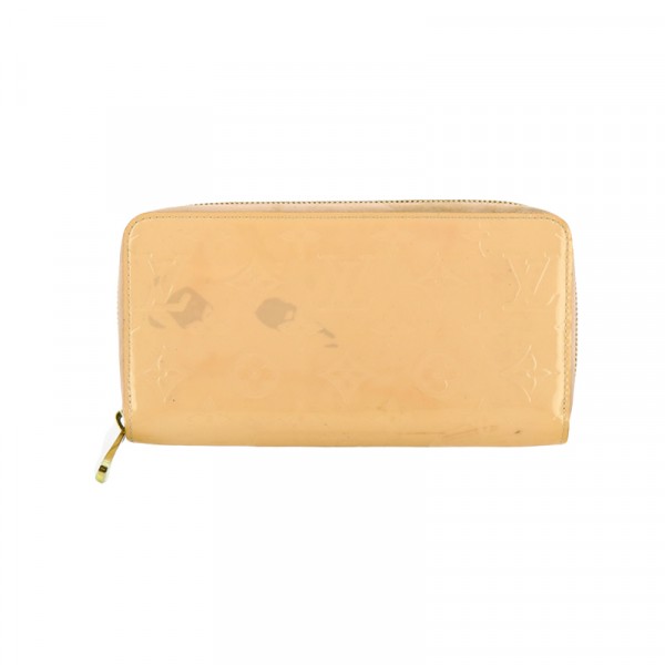 Portefeuille Louis Vuitton Zippy Wallet en cuir vernis monogram
