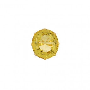 Bague Vintage en Or et Citrine