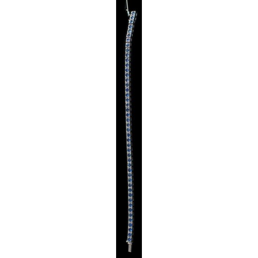 Bracelet Ligne Saphirs