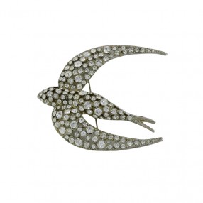 Broche Sonia Rykiel Hirondelle