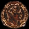 Bague Pièce Chevalière napoléon 20 francs