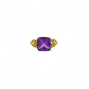 Bague en Or et Améthyste