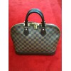 Sac Louis Vuitton "Alma" toile damier