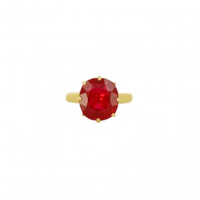 Bague en Or et Pierre De...