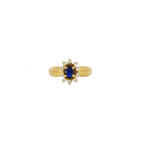 Bague Marguerite Vintage en...