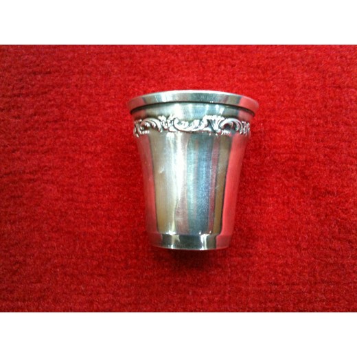 Ensemble de 6 timbales en  argent
