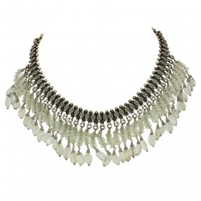 Collier Plastron Vintage en...